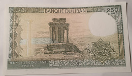 250 Livre - Libanon - Líbano