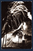 Finlande. Lahti. Tremplin Et Piste De Saut à Ski. Feux D'artifice. Championnat Du Monde De Ski. 1958 - Finlande