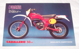 PUB MOTO FANTIC MOTOR CABALLERO 50 CC, 1979 - Motos