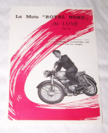 PUB PUBLICITE LA MOTO ROYAL NORD DE LUXE 250 CC, HASSELT - Motor Bikes