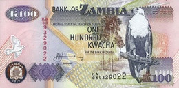 Zambia 100 Kwacha 2010, UNC (P-38i, B-139j) - Zambie