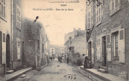 FRANCE - Brassac Les Mines - Rue De La Gare - Animé - Carte Postale Ancienne - Andere & Zonder Classificatie