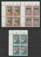 Luxemburg Y/T 1227 / 1229 (0) In Blok Van 4. - Used Stamps