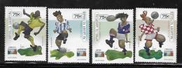 ARGENTINA - AÑO 1998 - FUTBOL, SOCCER - MUNDIAL DE FRANCIA 1998. - SERIE MNH - Unused Stamps