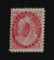 CANADA 1898, Queen Victoria, 3c, Carmine, Mi #66, MLH*, (MH), CV: €60 - Ongebruikt