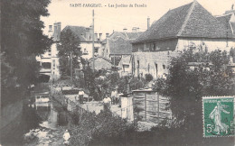 FRANCE - Saint Fargeau - Les Jardins Du Paradis - Animé - Carte Postale Ancienne - Saint Fargeau