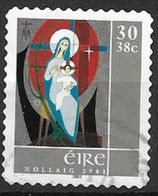 Irlande 2001 N° 1388 Oblitéré Noël Adhésif - Usados