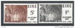 Irlande 1966 N°189/190 Neufs ** MNH Abbaye De Ballintubber - Nuevos