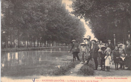 FRANCE - Migennes Laroche - La Peche à La Ligne Dans Le Canal - Animé - Carte Postale Ancienne - Migennes