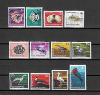 Cocos Keeling Islands 1969 MiNr. 8 - 19 Kokos-Inseln Fishes, Shells, Birds  12v  MNH** 12,00 € - Kokosinseln (Keeling Islands)