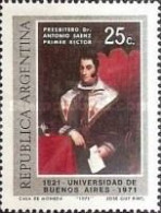 ARGENTINA - AÑO 1971 - 150º Aniversario De La Universidad De Buenos Aires. Cuadro De José Gutierrez - MNH - Nuevos