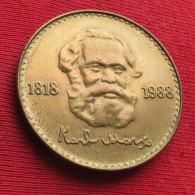 Mongolia 1 Togrog 1988 Karl Marx - Mongolie