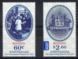 Australia 2013 First Commonwealth Banknote  Set Of 2 MNH - Neufs