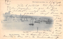 FRANCE - Boulogne Sur Mer - Quai Des Paquebots - Carte Postale Ancienne - Boulogne Sur Mer