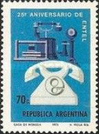 ARGENTINA - AÑO 1973 - XXV Aniversario De La Empresa Nacional De Telecomunicaciones. - MNH - Ungebraucht