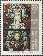 ARGENTINA - AÑO 1973 - NAVIDAD - Vidriera De La Catedral De La Plata - MNH - Unused Stamps