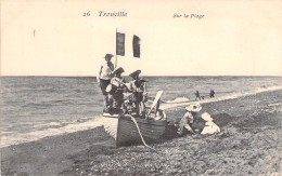 FRANCE - Trouville - Sur La Plage - Animé - Carte Postale Ancienne - Trouville