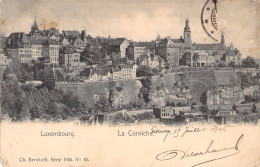 LUXEMBOURG - La Corniche - Carte Postale Ancienne - Luxemburgo - Ciudad