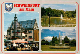 73834352 Schweinfurt Rathaus Mit Parkanlagen Schweinfurt - Schweinfurt