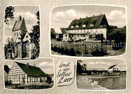 73710060 Laer Bad Haus Blomberg Pfarrkirche Post Solefreibad Laer Bad - Bad Laer