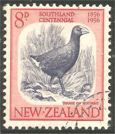 706 New Zealand 1956 Oiseau Notornis Bird (NZ-95a) - Used Stamps