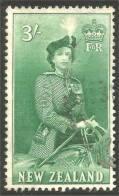 706 New Zealand 1953 Queen Horse Cheval Pferd Caballo (NZ-88) - Used Stamps