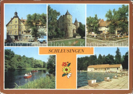 72375572 Schleusingen Rathaus Schloss Bertholdsburg Gondelteich Schleusingen - Schleusingen