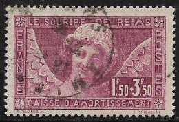 FRANCE N°256 "Sourire De Reims" - Oblitéré - TTB - - Used Stamps
