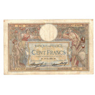 France, 100 Francs, Luc Olivier Merson, 1933, F.41837, TB, Fayette:24.12, KM:78c - 100 F 1908-1939 ''Luc Olivier Merson''