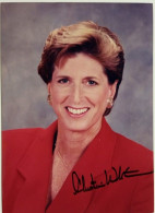 Christine Todd Whitman - 50th Governor Of New Jersey USA - Politicians  & Military