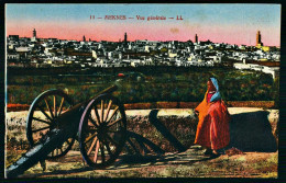 A66  MAROC CPA MEKNES - VUE GENERALE - Collections & Lots