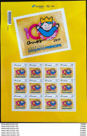 PB 143 Brazil Personalized Stamps Hospital Pequeno Principe Health Gummed 2019 Sheet G - Gepersonaliseerde Postzegels