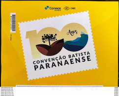 PB 142 Brazil Personalized Stamp Religion Batista Paranaense 2019 Vignette G - Personalisiert