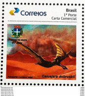 PB 137 Brazil Personalized Stamp Dinosaur Caiuajara Dobruskii 2019 - Personnalisés