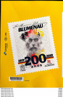 PB 134 Brazil Personalized Stamp Hermann Blumenau 2019 Vignette G - Personalized Stamps