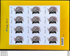 PB 131 Brazil Personalized Stamp Santa Claus Christmas Postal Service Social Action 2019 Sheet G - Personalized Stamps