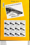 PB 124 Brazil Personalized Stamp BRAPEX Philatelic Trade 2019 Sheet G - Personalized Stamps