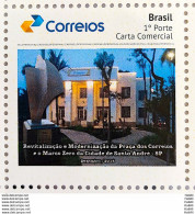 PB 120 Brazil Personalized Stamp Correios Square Santo Andre 2019 - Personalized Stamps