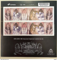 C 3840 Brazil Stamp Cripty Of See Cathedral Church Religion 2019 Sheet - Ongebruikt