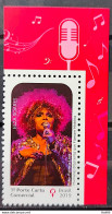 C 3833 Brazil Stamp Woman History Elza Soares Music 2019 Vignette Microphone - Ongebruikt
