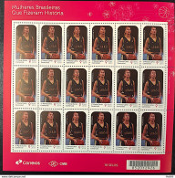 C 3834 Brazil Stamp Woman History Hortencia Basketball 2019 Sheet - Ongebruikt