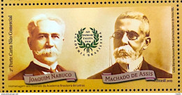 C 3830 Brazil Stamp Literature Joaquim Nabuco And Machado De Assis 2019 - Ongebruikt