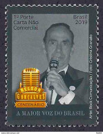 C 3828 Brazil Stamp Centenary Nelson Goncalves Music 2019 - Ongebruikt