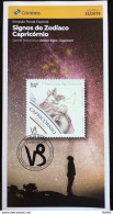 Brochure Brazil Edital 2019 33 Zodiac Signs Capricorn Astrology Without Stamp - Storia Postale