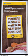 Brochure Brazil Edital 2019 25 Typical Brazilian Foods Gastronomy Without Stamp - Covers & Documents