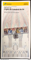 Brochure Brazil Edital 2019 20 Cripty Of See Cathedral Church Religion Without Stamp - Lettres & Documents