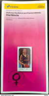 Brochure Brazil Edital 2019 17 Woman Hortencia Basketball Without Stamp - Storia Postale