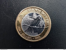 Brazil Coin 1 Real Hummingbird 2019 25 Year Real Plan UNC - Brazil