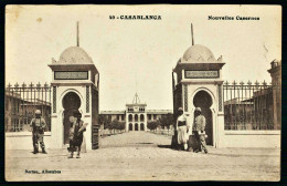 A66  MAROC CPA CASABLANCA - NOUVELLE CASERNE - Collections & Lots