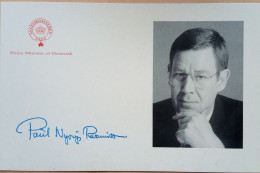 Poul Nyrup Rasmussen - 23rd Prime Minister Of Denmark ( 1n Office 1993-2001 ) - Politicians  & Military